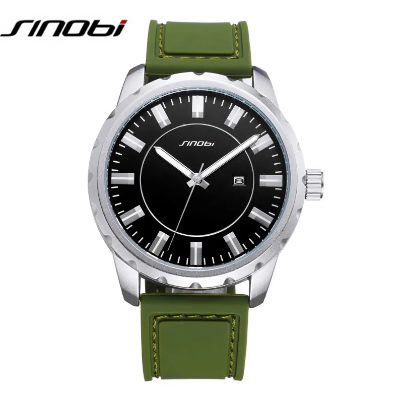 

SINOBI Quartz Watch Men Top Brand Luxury Wristwatches Male Clock Wrist Watch 2016 Quartz-Watch Hodinky Relogio Masculino AA283