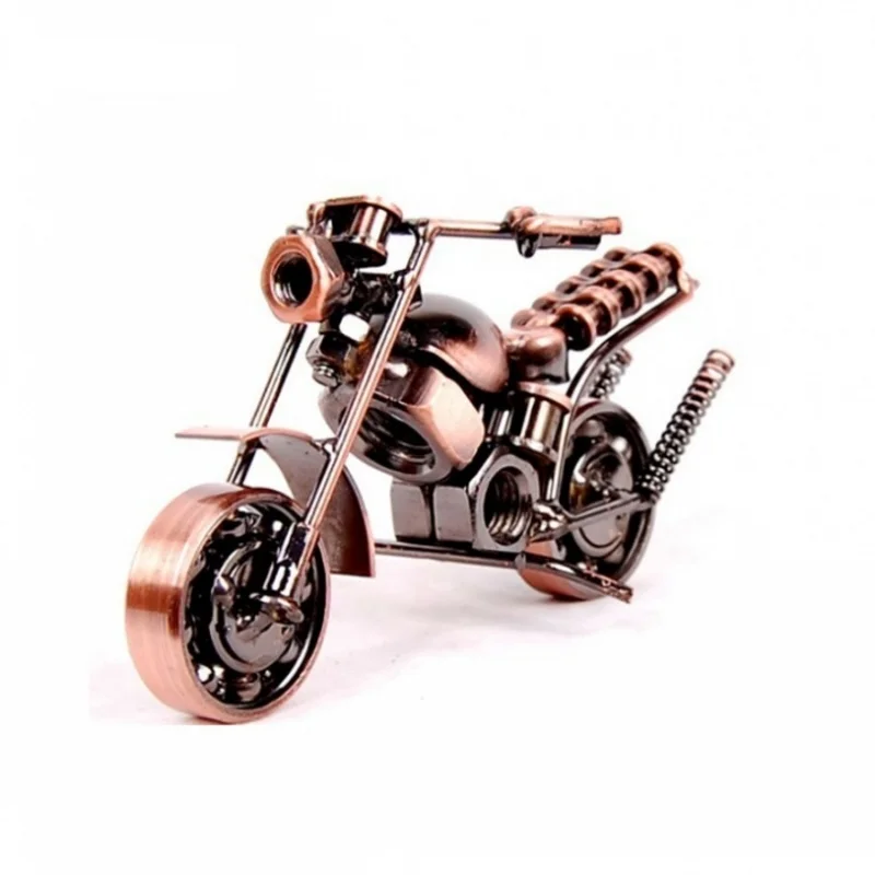 Runbazef кованого железа модель мотоцикла украшения Декор Винтаж Домашний Декор миниатюрный Аксессуары Kawaii фигурка