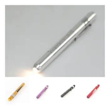 

Warm White Mini Pocket Flashlight Medical Red Pen Doctor Nurse Penlight