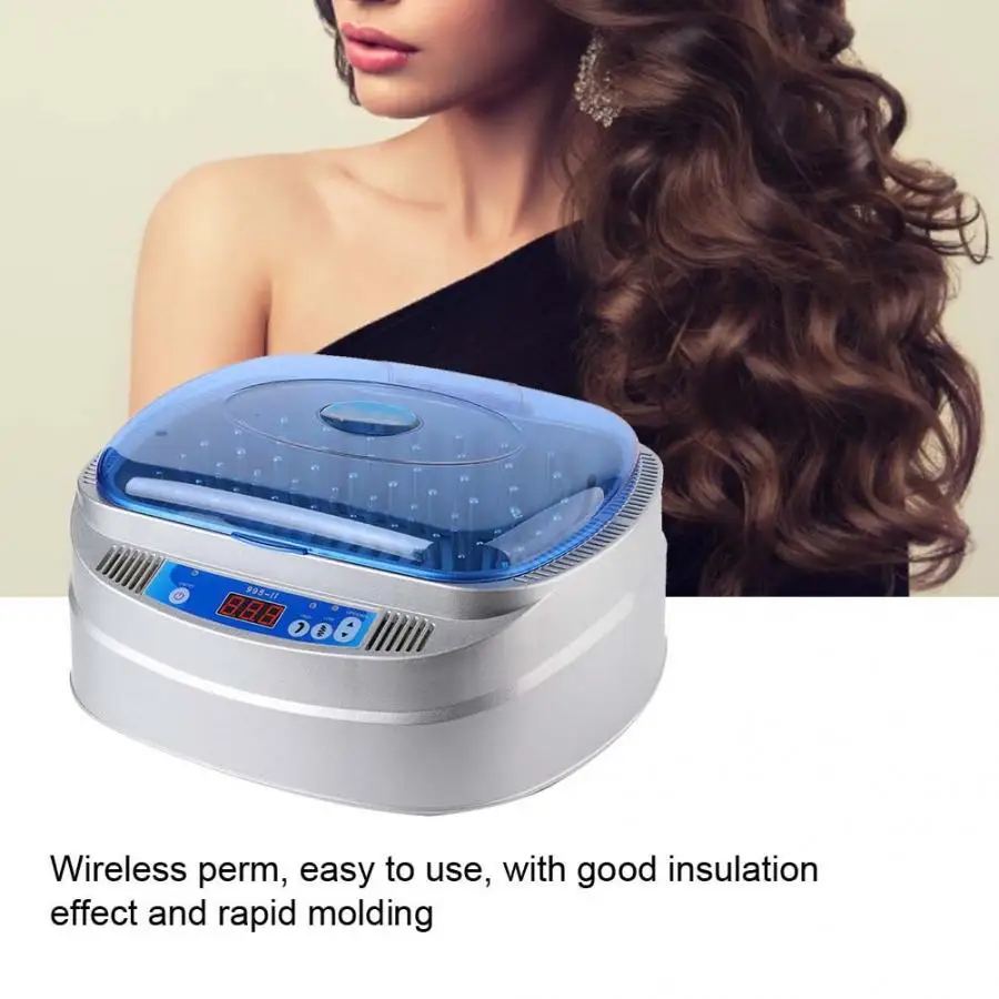Портативный Nano titanium Профессиональный Джамбо ролик беспроводной аппарат для завивки волос парикмахерской аксессуары для парикмахерской