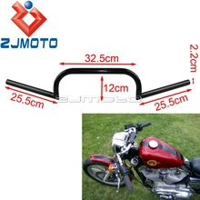 Мотоцикл 5," откатный Hnadle бар 22 мм 7/8" руль для Honda Yamaha Suzuki Kawasaki Triumph Custom " Rise Drag Bar