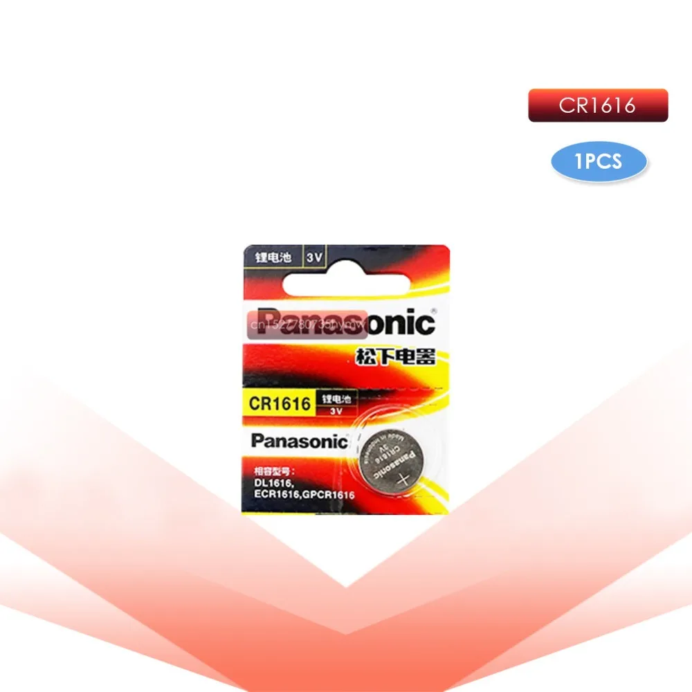 PANASONIC 1 шт. оригинальный cr1616 3v кнопочная ячейка батарейки-таблетки для мобильного