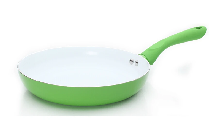 FREE SHIPPING CERAMIC COATING SAFE FRYPAN FDA COOKING POT STEAK FRYPAN