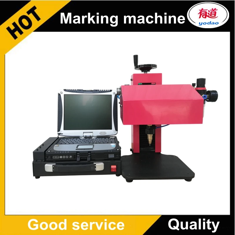 

Hot-selling Vin number Dot peen marking machine for ss cs metal 140*100mm nameplate