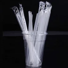 100 шт соломинки для коктейлей прозрачные черные дизайнерские пластиковые соломинки для дня рождения свадьбы декоративные вечерние соломинки для питья