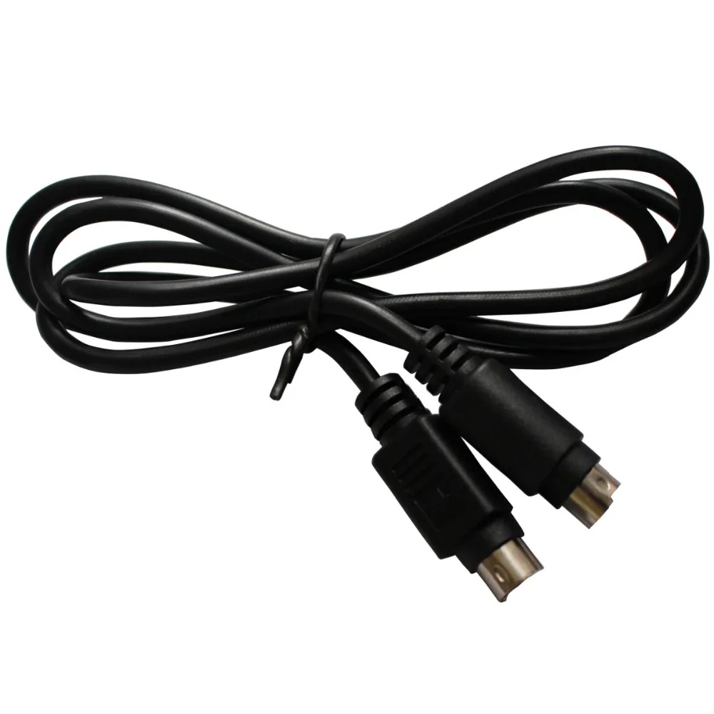 

1m/60cm S-video Cable Male to Male 4 pin computer connected TV cable For Projector VCR DVD Nickel plated New