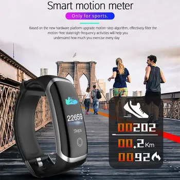 

Fitness Tracker IP67 Waterproof Blood Pressure Smart Bracelet Bluetooth Call Reminder Sport Wristband for iOS Android d25