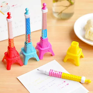 

Korea Creative Stationery Stereo Tower Shape Ballpoint Pen Lovely Eiffel Tower Style
