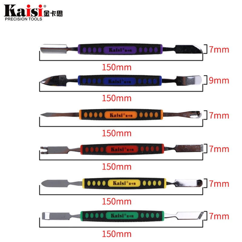 Kaisi 6 шт. набор металлических опор с двойными концами, инструменты для открывания мобильного телефона для iPhone, компьютера, мобильного телефона, планшета, наборы ручных инструментов
