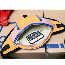 Женская поясная сумка с ремнем, новинка, женская сумка на пояс, Фанни-Пак, нейлон, большая сумка для телефона, Женская нагрудная сумка для мужчин