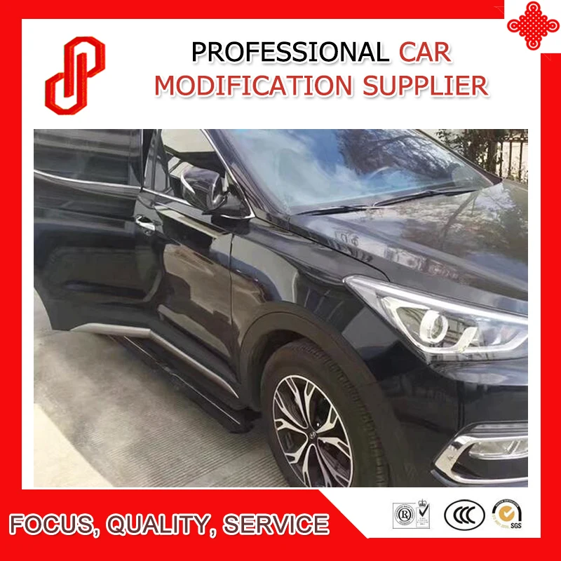 

Automatic scaling high quality aluminium alloy Electric pedal side step running board for Santa fe / IX45 2015 2016 2017