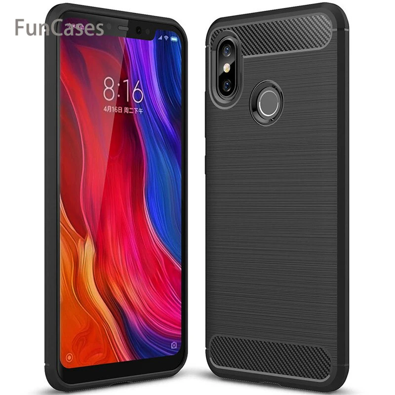 Чехол для Xiaomi mi 8 SE роскошный противоударный чехол-броня мягкий силиконовый чехол