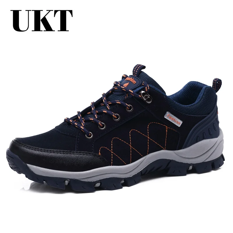 Лидер продаж зимние походные ботинки мужские дышащие уличные кожаные