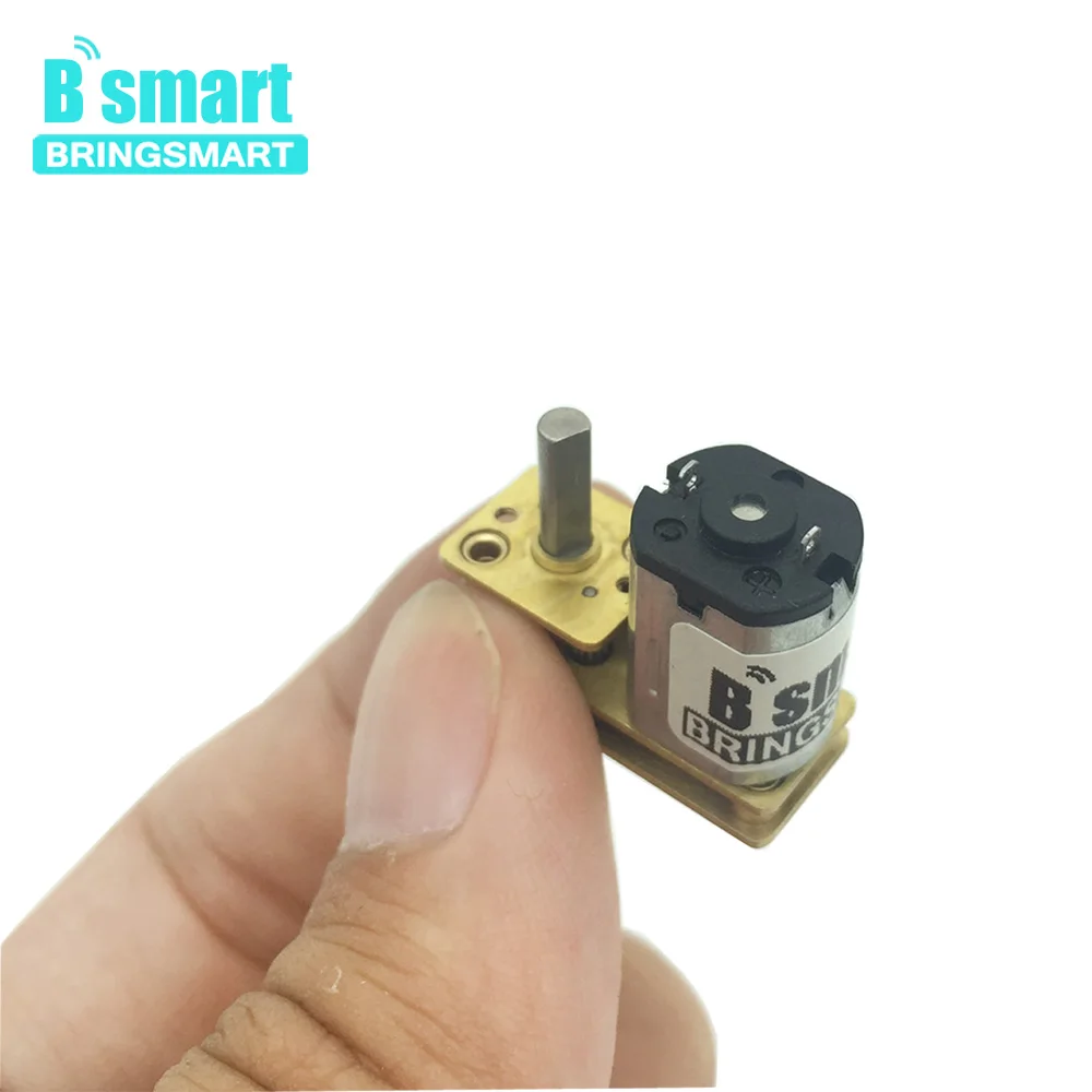 Микро двигатель постоянного тока Bringsmart N20 3 в 6 12 В с редукторным двигателем