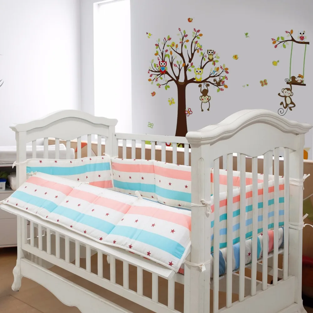 blue star cot bedding
