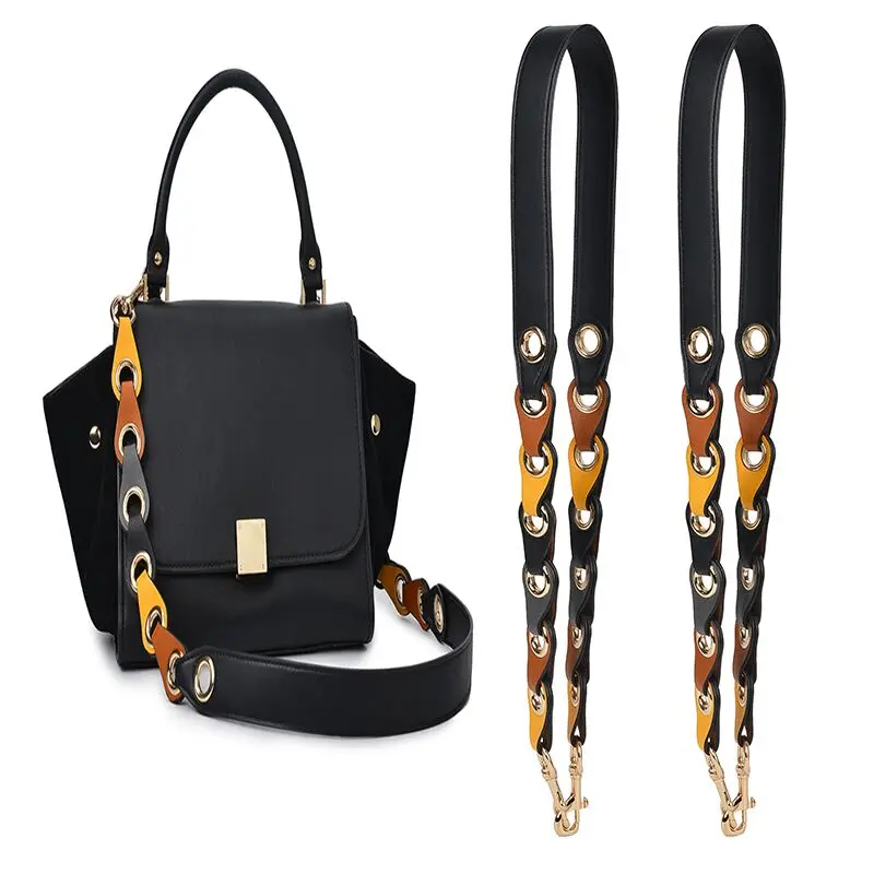105*3.3cm Luxury Brand Leather Strap for Handbag Messenger Bags Handles Color Shoulder Bag Strap