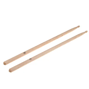 

Pair of 5A Drumstick Maple Wood Drumsticks Stick for Drum Set Lightweight Professional Percussion Instruments Accessories