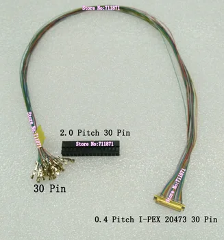 

Custom 0.4 Pitch I-PEX 20473 30P Screen Cable Line Full cables 30Pin Custom screen Line Cable IPEX 20473 30 line Screen cable