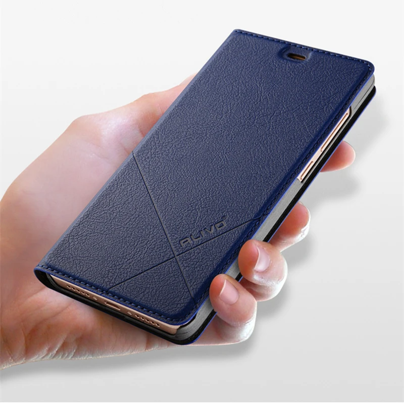 Магнитный кожаный чехол-книжка для Xiaomi Redmi 4X 4A чехол-бумажник из искусственной