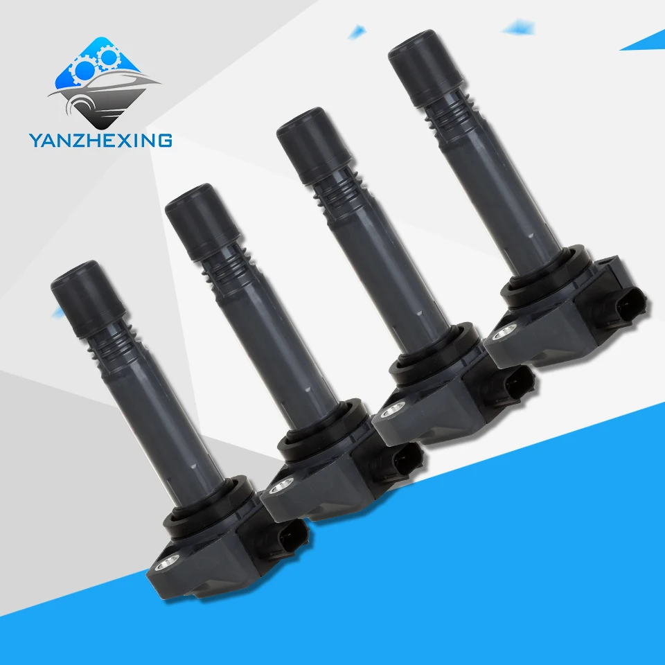4PCS Ignition Coil For Honda For CIVIC FA1 1.8L 2006 2011 For CRV 2.0L 07 11 For ACCORD 2.0L 08