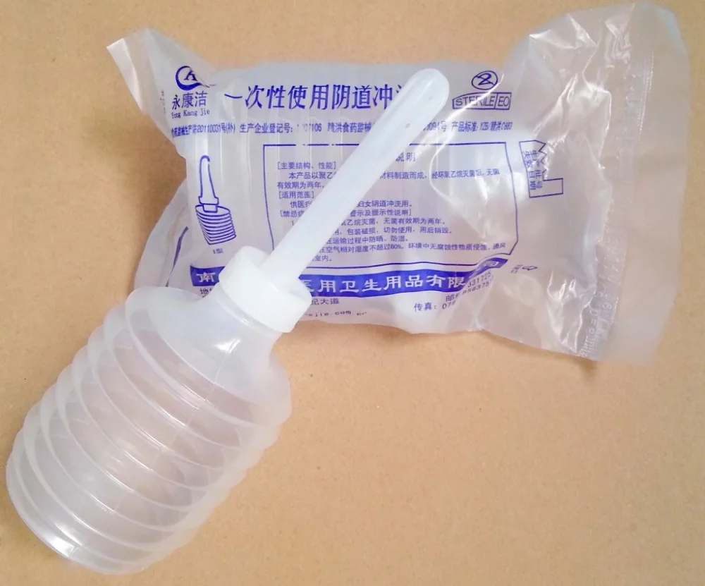 10pcs Medical disposable vagina flushing device for women's daily vagina cleaning and nursing