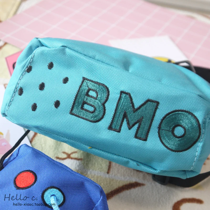 Мультфильм плюшевые рюкзаки время приключений персонаж BMO Beemo плюшевые милый творческий рождественский подарок 17 см * 12 см * 7 см