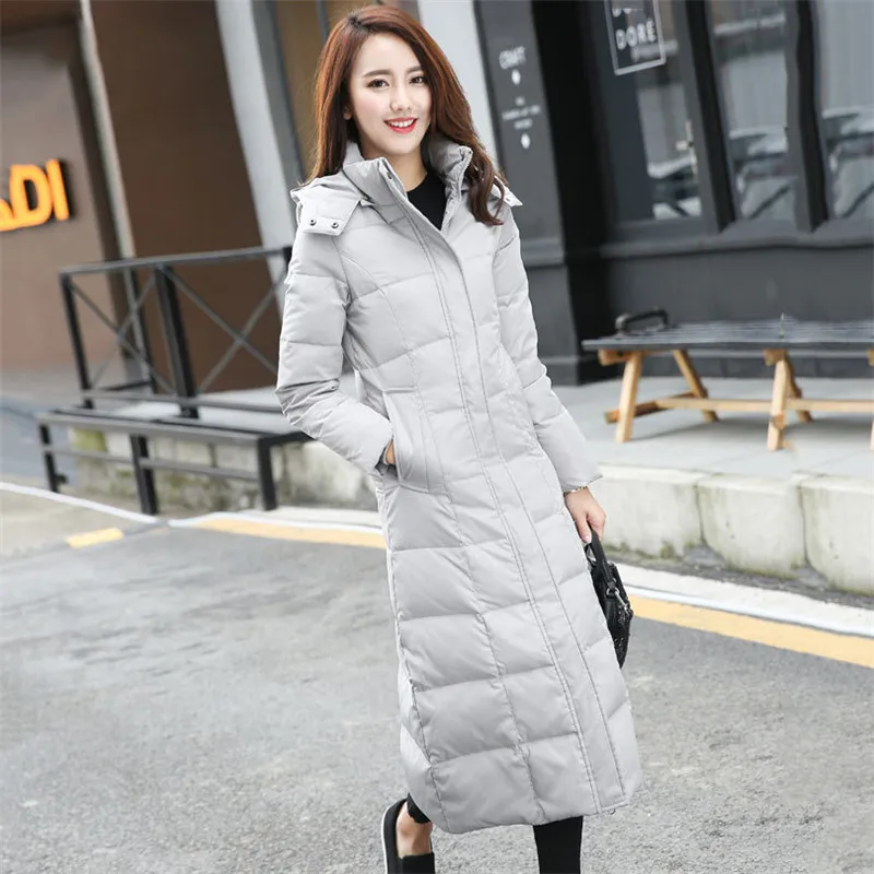 Femmes armygreen Xy695 Longue Black 4xl black Bas Épaississent Mince Hiver Capuche Vert Taille Armée Grande Le Collar red Survêtement Vers Collar Veste Minceur red armygreen Fur gray Collar Automne Collar gray Parkas q45EU