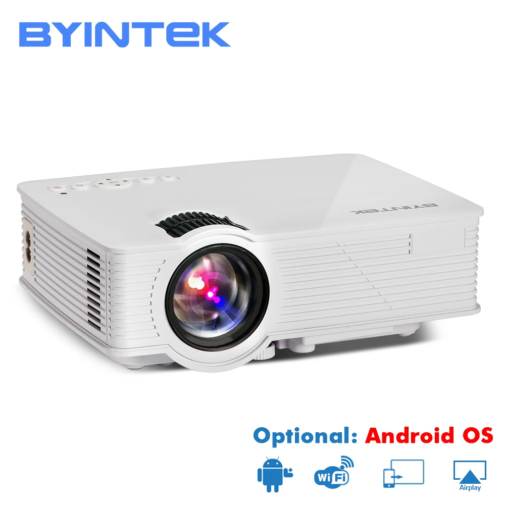 

BYINTEK SKY BT140 Android Cinema Portable Video HD USB HD Mini LED Projector for Home Theater