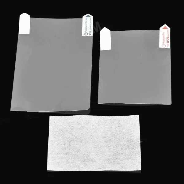 

Protective Upper + Lower PET Clear Touch Protect Film Screen Protectors Guard Set for Nintendo NEW 3DS LL/XL
