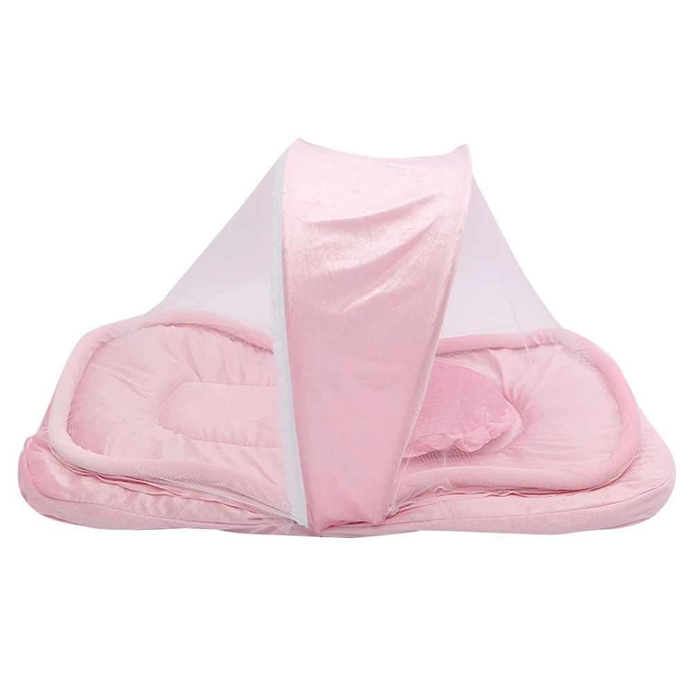 foldable baby bed with mosquito net