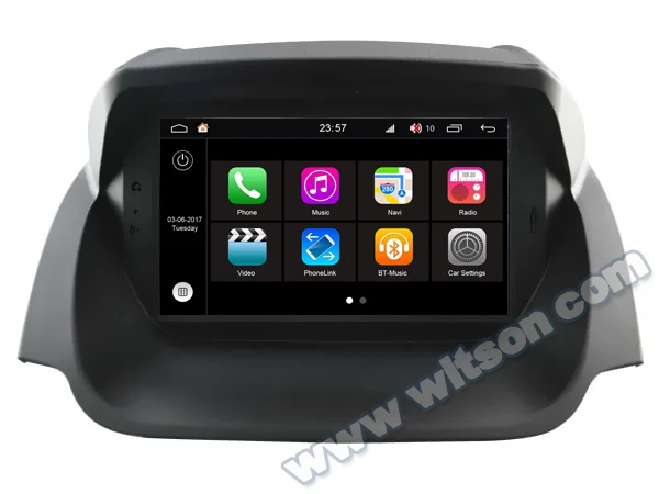 Cheap 7" Android 8.0 Oreo OS Car DVD Multimedia Navigation GPS Radio for Ford EcoSport 2013-2018 with Optional Car Play Function 1
