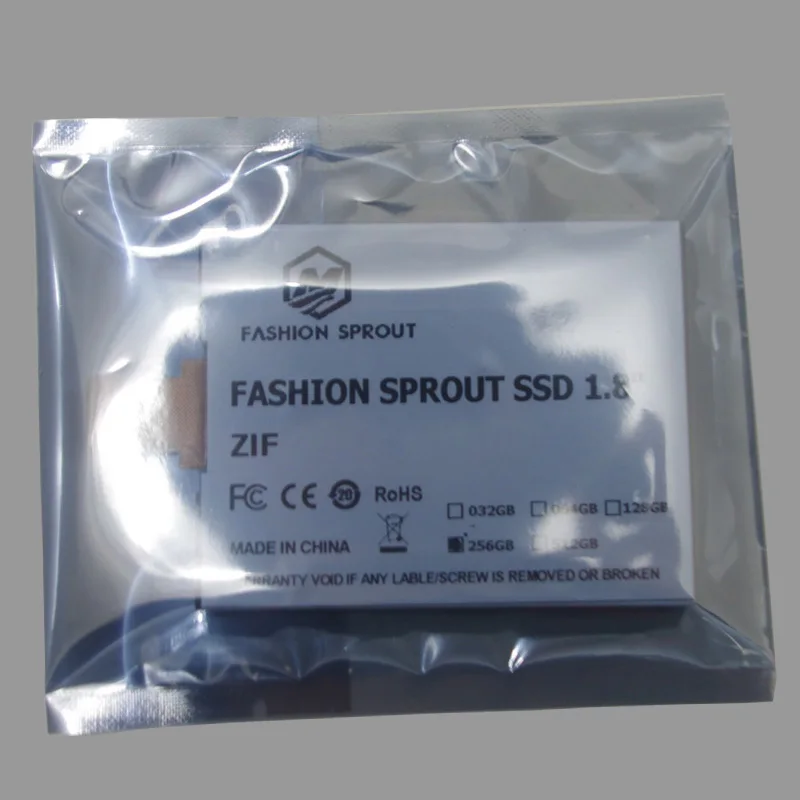 

For iPod classic 7th 256GB 1.8" SSD Chip with case replacement for MK1634GAL MK3008GAL and for iPod video