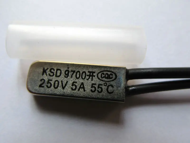 Новый Термостат KSD9700 3 шт. термозащитный переключатель 55C биметаллический диск 250