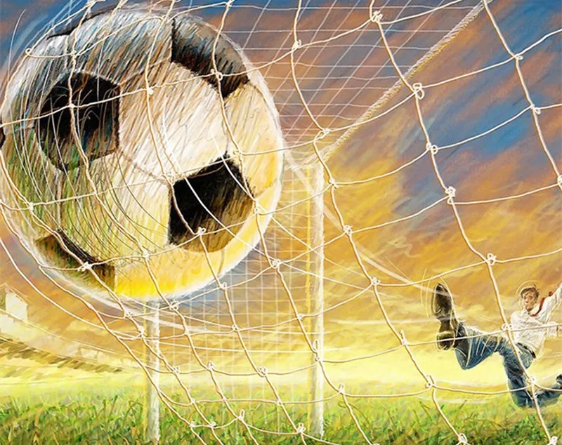 5D DIY Mosaic Diamond Painting Play football Diamond Embroidery