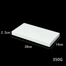 Витрина для ювелирных изделий 26*14 см бежевый бархат ящичек для браслетов ювелирные изделия сторона подложка ювелирные изделия фон Органайзер чехол