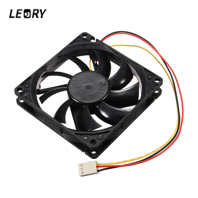 LEORY DC 12 V 3 سلك دبوس 80 مللي متر x 80 مللي متر x 15 مللي متر التبريد برودة PC وحدة معالجة خارجية للحاسوب وحدة المعالجة المركزية مروحة تدفق الهواء LEORY DC 12 V 3 سلك دبوس 80 مللي متر x 80 مللي متر x 15 مللي متر التبريد برودة PC وحدة معالجة خارجية للحاسوب وحدة المعالجة المركزية مروحة تدفق الهواء