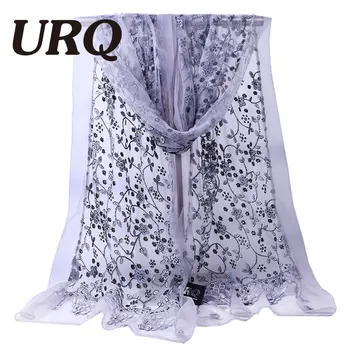 

1pcs/lot spring and autumn women's embroidered cape scarf tassel long scarf with tassel 338