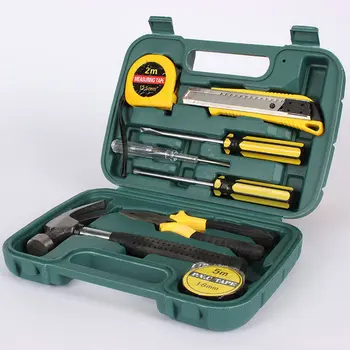 

9pcs Household Tool Set Combination Screwdrivers Plier Hammer Household Hardware Tool Combination