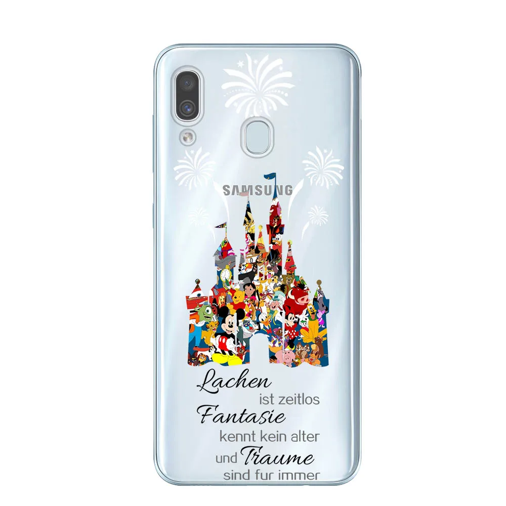 Чехол Minnie для samsung Galaxy A50 A505 6,", Мягкая силиконовая задняя крышка из ТПУ для телефона samsung A10 A20 A30 A40 A50 A70, чехол-бампер - Цвет: T5034