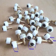 10 шт./компл. 40 Вт лазерной трубки CO2 лазерныйr штамп гравер 3020 3040 3050 DIY часть комплект головка каретки колесные ролики