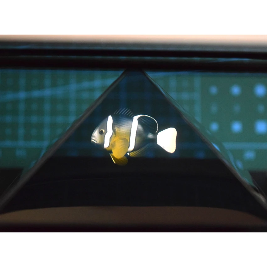 Голографический мобильный телефон 3D голографическая проекция Пирамида сделай сам для 3,5 до 6,0 дюймов для Iphone Xiaomi huawei смартфон