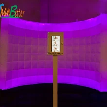 ThanBetter Китай Складная Натяжная ткань надувной фон, надувная стена 2,5x2,4 м