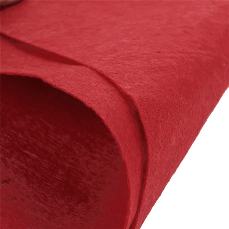 

Non Woven Felt Fabric Polyester Felts Cloth Sheets for DIY Sewing Dolls Kids Handmade Craft Scrapbooking Home Decoration 50x40cm