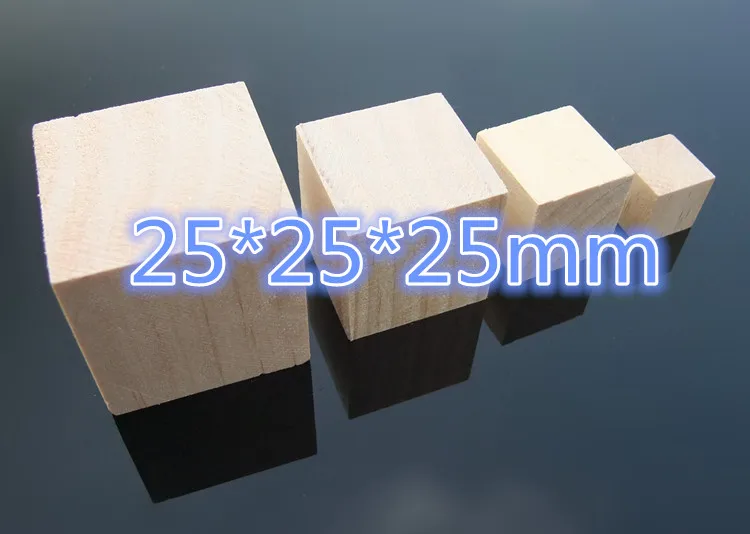 Новая зеландия сосна 5 шт./лот K890 25*25*25 мм дерево блок DIY строительный блок Бесплатная доставка испания