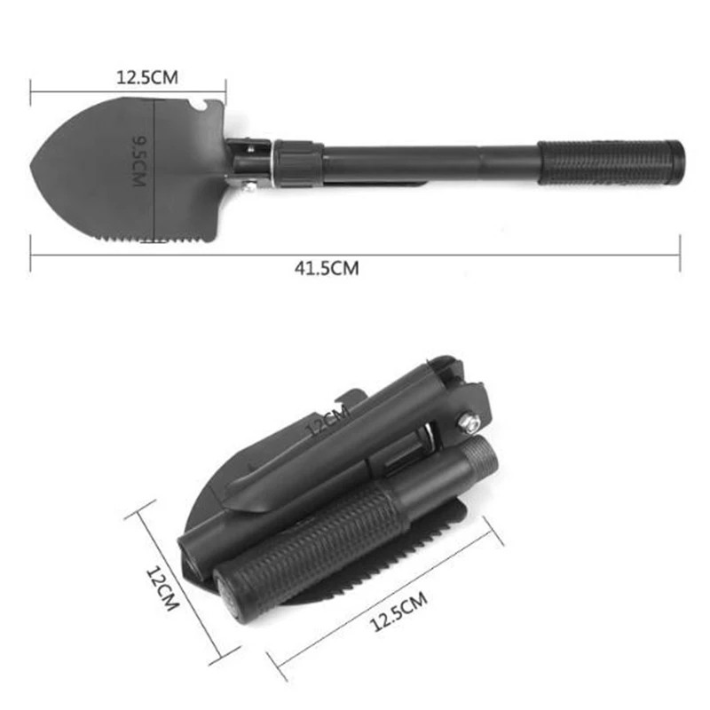 

Mini Multi-function Portable Folding Shovel Survival Spade Emergency Trowel Garden Camping Cleaning Tool Garden Tools