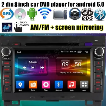 

8" inch 2 din Car DVD for Great Wall Haval Hover H3 H5 2010-2013 16GB GPS 4G SIM LTE Android 6.0 Quad Core video radio