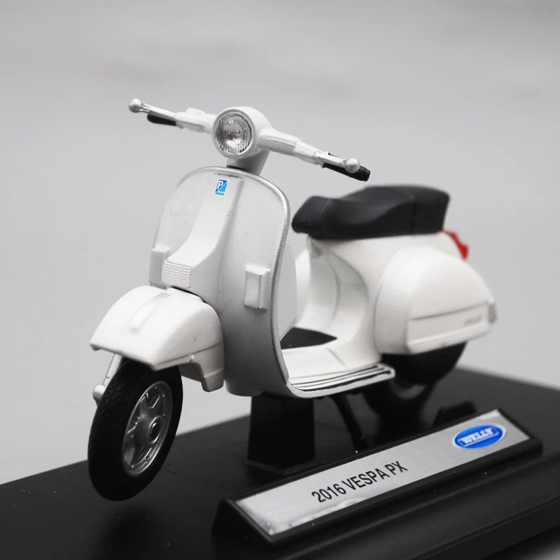 Welly 1:18 Vespa 2016 PX Мотоцикл Велосипед литье под давлением модель игрушки Новый в коробке