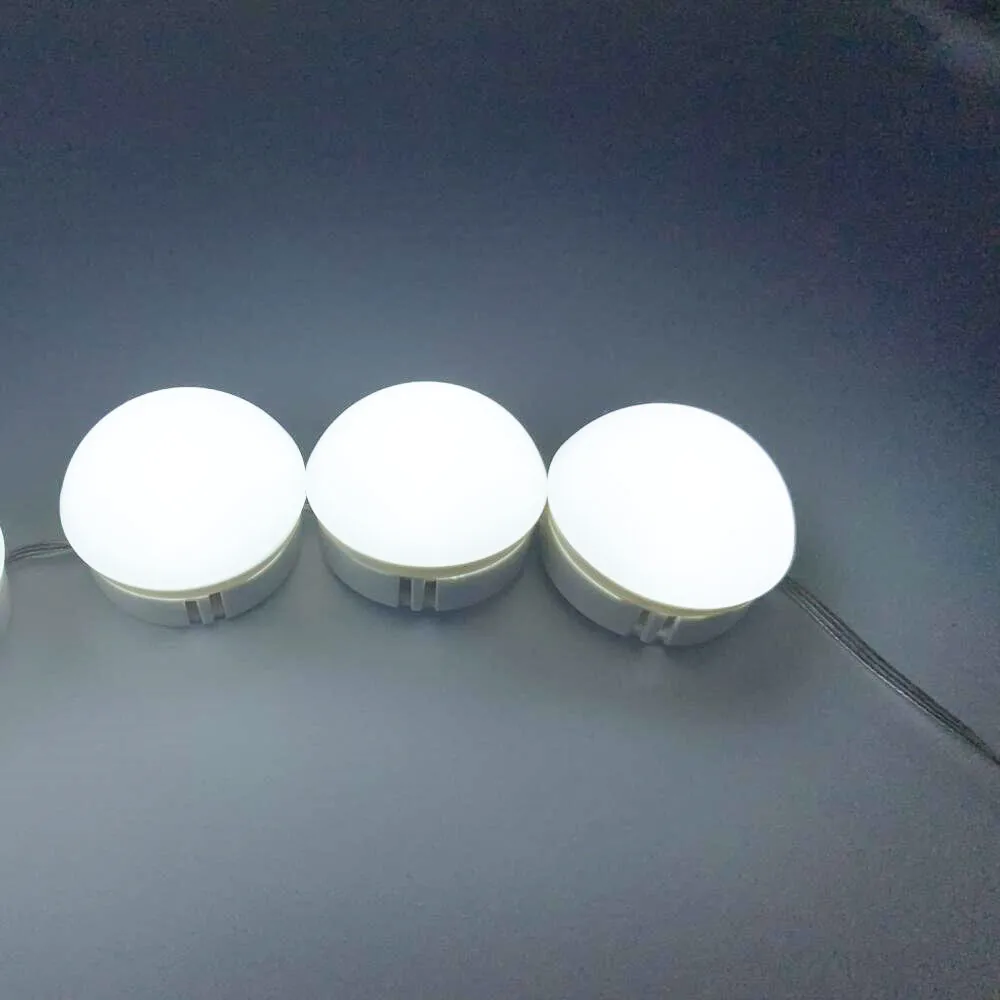 MLB10 10 Вт голливудский зеркальный светильник для макияжа лампа для туалетного столика с регулируемой яркостью