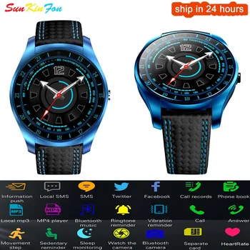 

A19 Bluetooth Smart Watch Phone Sport Smartwatch Pedometer Heart Rate Monitor SIM Card Wristwatch for Samsung A9 A8 A7 A5 A3 On7