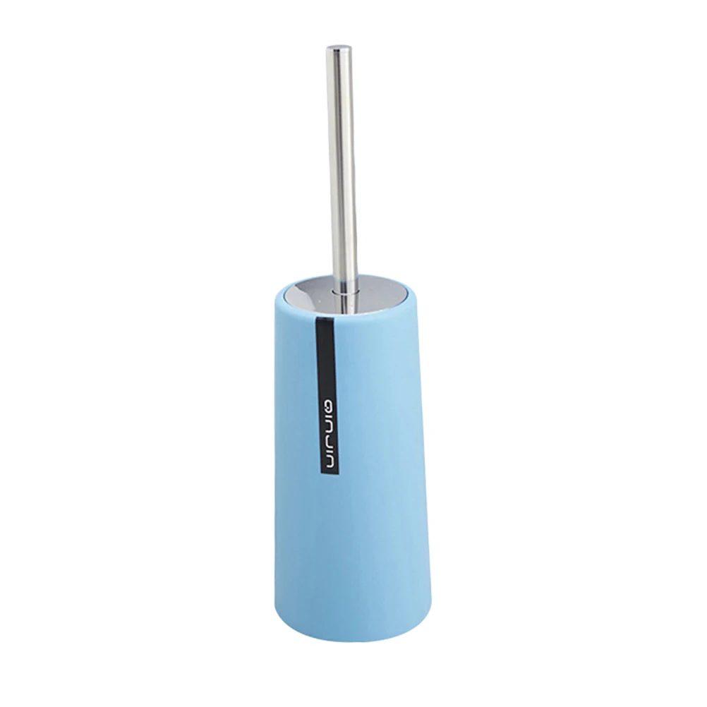 1 PC Toilet Brush Set with Stand Creative Soft Bristles Cleaning Brush set Toilet Brush Holder for Home Cleaning Bathroom Toilet